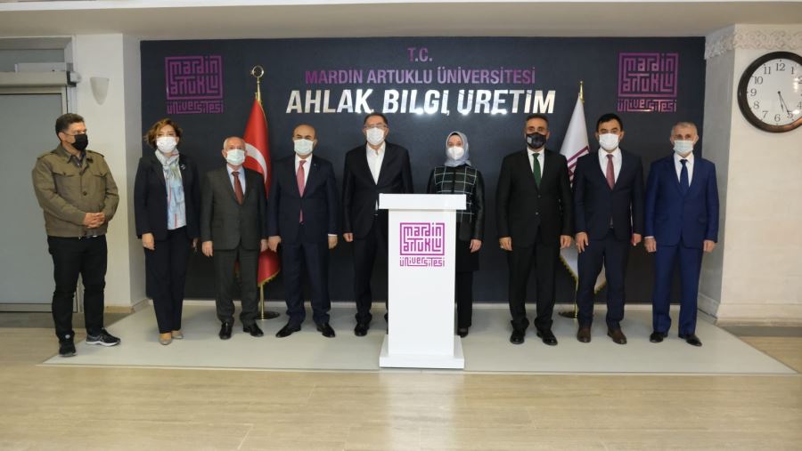 Ombudsman Şeref Malkoç, Mardin Artuklu Üniversitesi’ne  Konuk Oldu