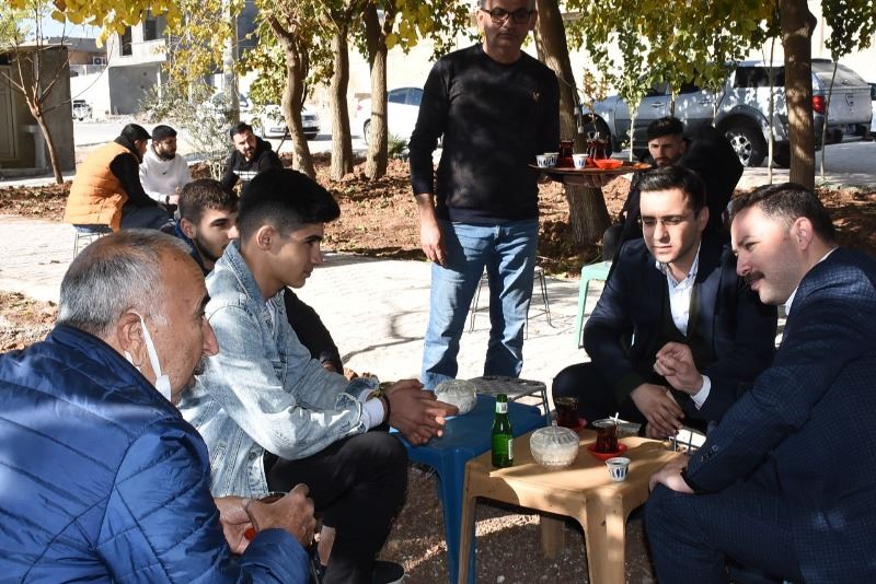 Kaymakam Ercan Kayabaşı, mesire alanında vatandaşlarla bir araya geldi