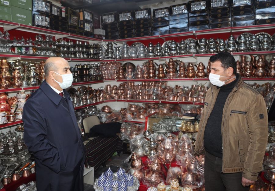 Vali Demirtaş’tan Esnaf Ziyareti