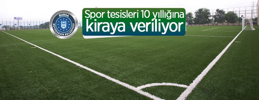 Spor tesisi kiraya verilecek