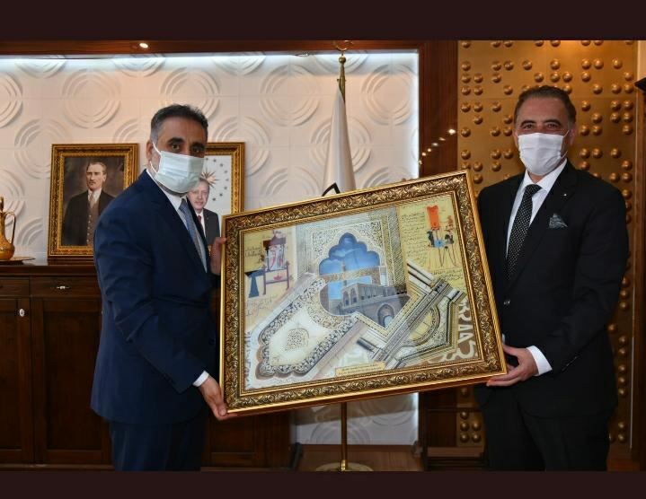 Cezayir Demokratik Halk Cumhuriyeti Ankara Büyükelçisi’nden MAÜ’ye ziyaret