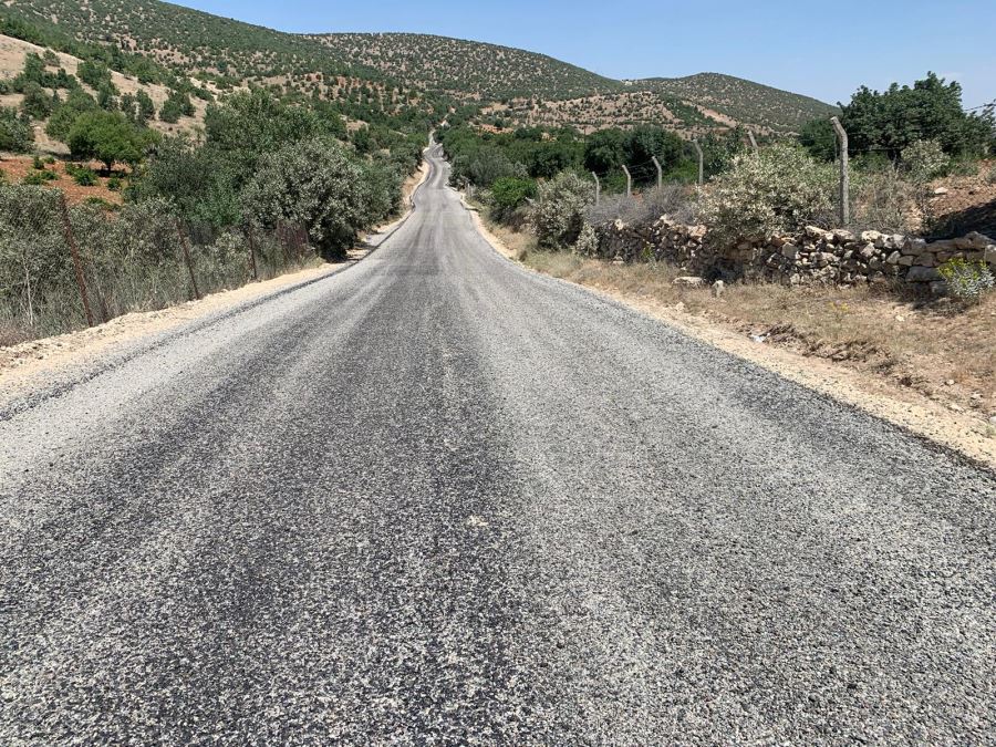 Savur ilçesinde grup yolu tamamlandı