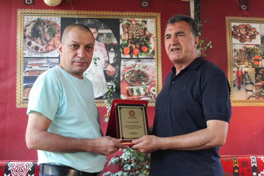 Hikmet ustaya ‘bulgur’ plaketi