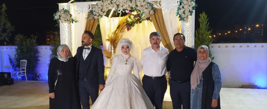 Kütahya Gediz İlçe Belediye Başkanı’nın kızı Kızıltepe’ye gelin geldi