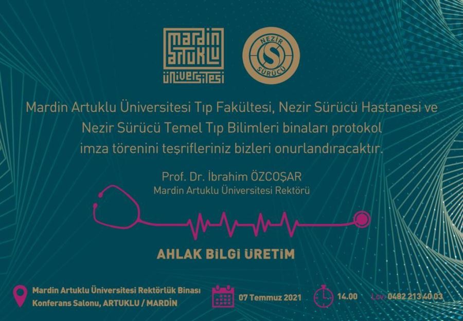 Tıp Fakültesi için İmzalar Atılıyor