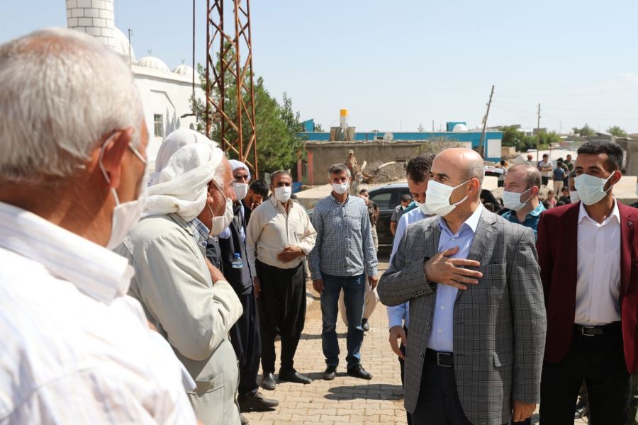 Vali Demirtaş, Derik ve Mazıdağı İlçelerinde İncelemelerde Bulundu