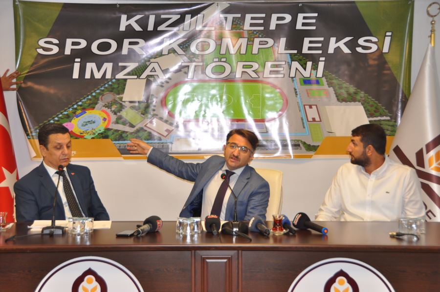 Kızıltepe Spor Kompleksi İmza Töreni Gerçekleşti