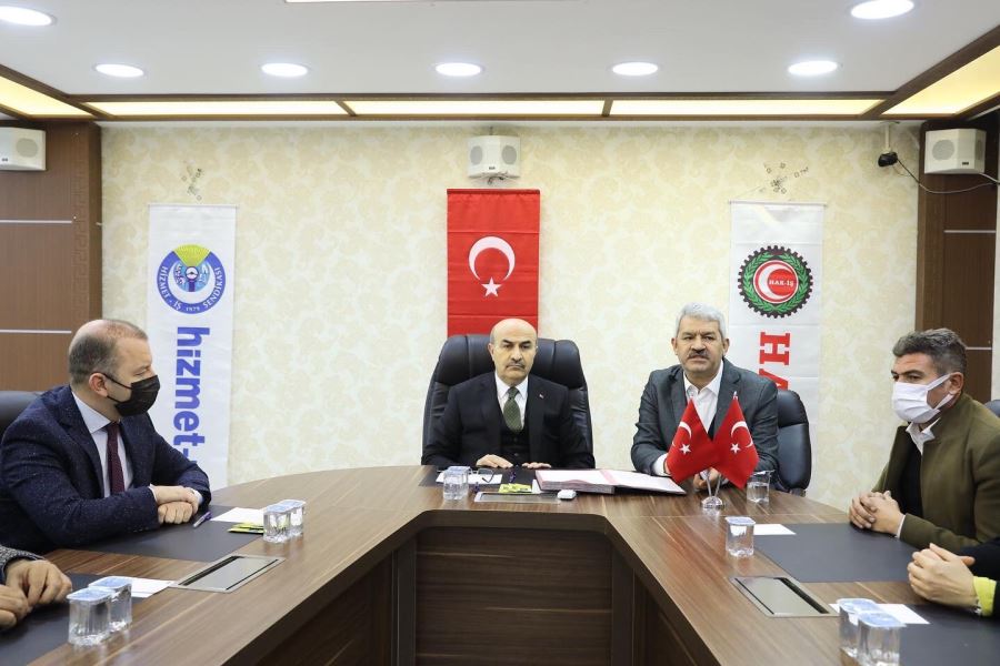 Büyükşehir Belediyesi’nde ek protokol sözleşmesi 