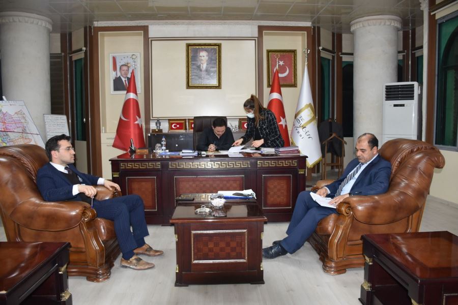Kaymakam Kayabaş, ilçede yapılması planlanan çalışmalar ile ilgili toplantıya başkanlık etti