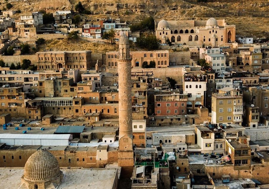 Taşın can bulduğu Mardin evleri