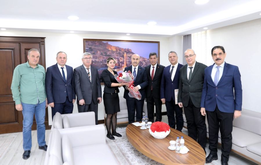 PTT Teşkilatından, Vali Demirtaş’a Ziyaret