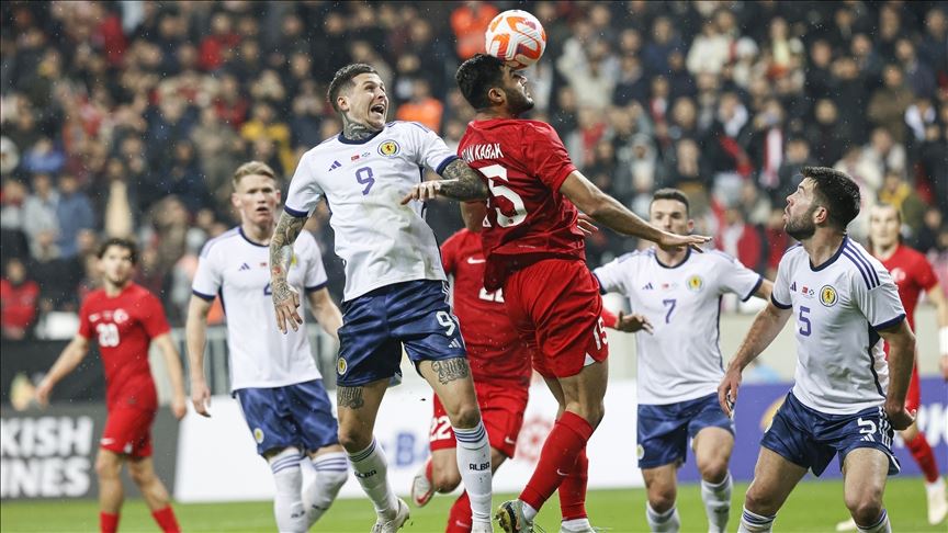 A Milli Futbol Takımı, özel maçta İskoçya