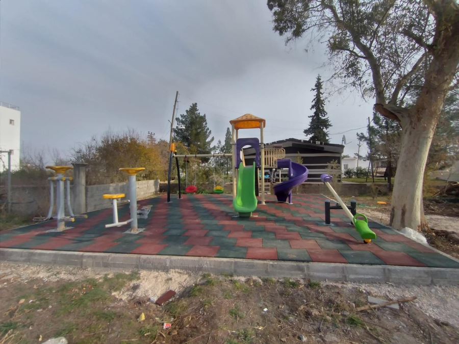 Kırsal Küçükköy Mahallesinde Çocuk Parkı Kuruldu