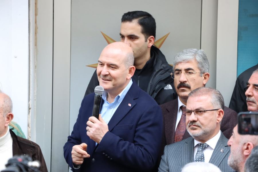 Bakan Soylu: Biz görevimizi yapmaya çalışıyoruz, Bize itimat edin, bize güvenin