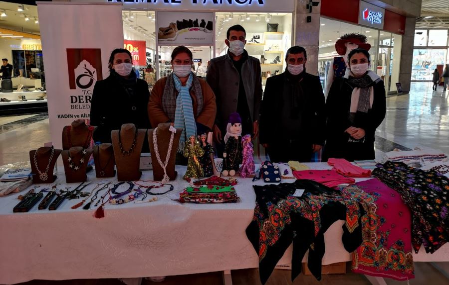 Derik Belediyesi kurslarında kadınlar üretiyor, kadınlar kazanıyor