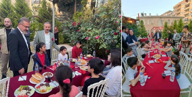 Şahin, Çocuk Bayramında çocuklarla bir araya geldi