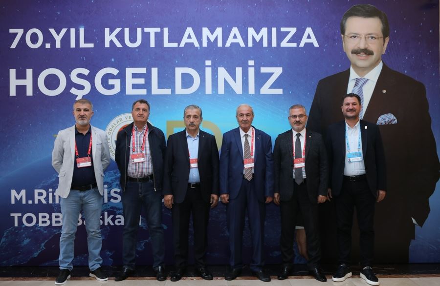 Kızıltepe Ticaret Borsası, TOBB 70. yıl etkinliklerinde