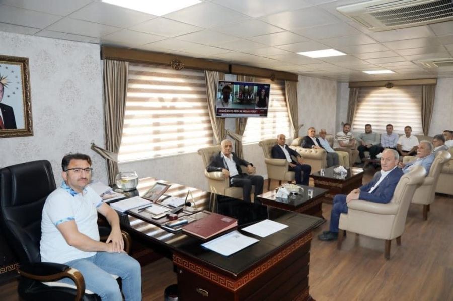 Mardin oda ve borsaları Kızıltepe Kaymakamını ziyarette bulundu