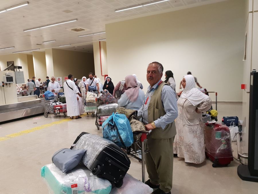 Mardin hacı kafilesi yurda döndü