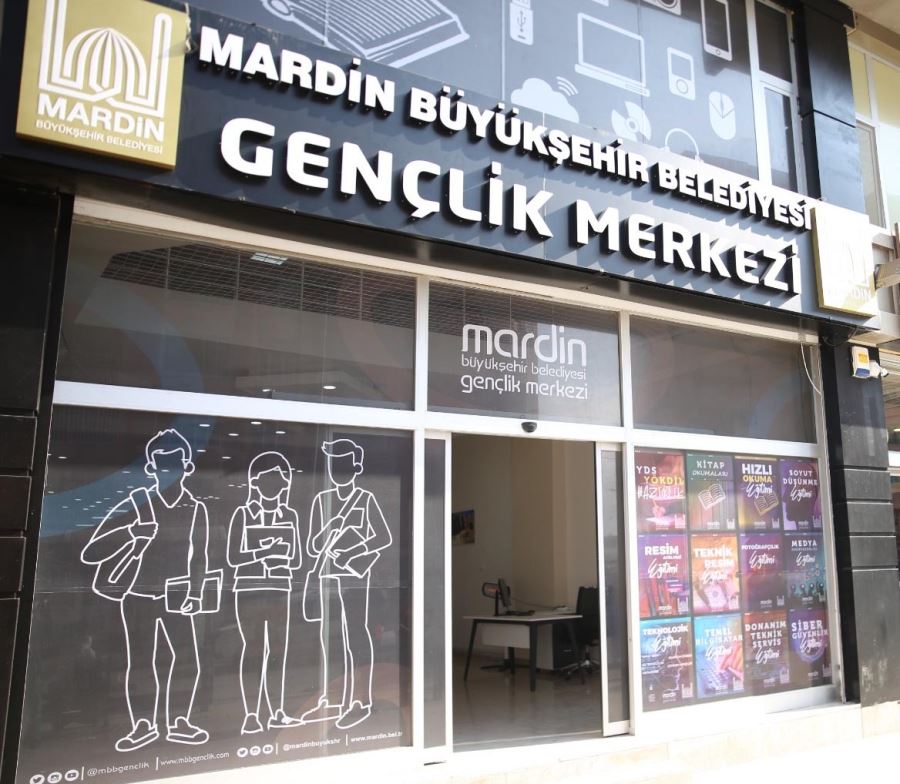 Kızıltepe Gençlik Merkezi gençlerin hizmetinde