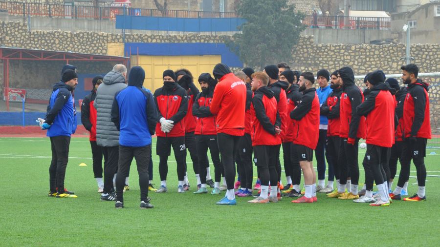 Mardin 1969 Spor Şırnak maçı hazırlıklarına başladı