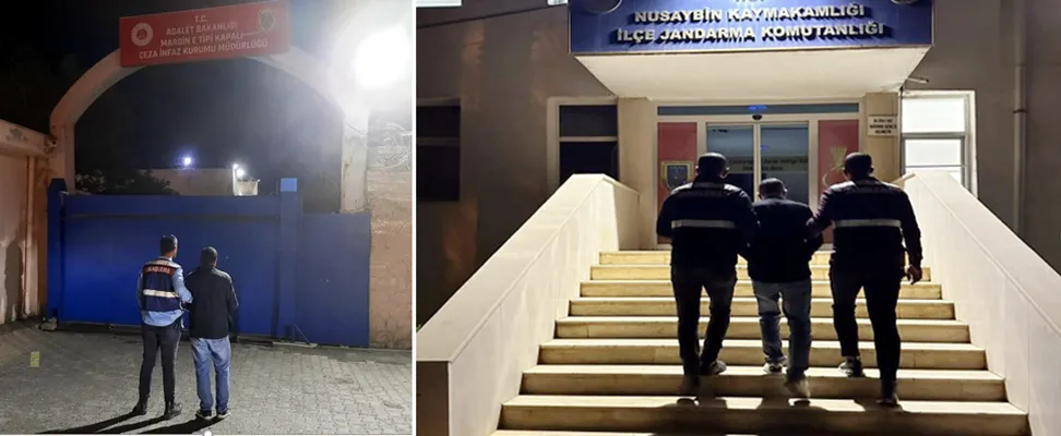 Araması bulunan iki firari yakalandı