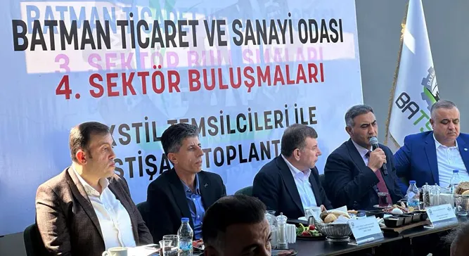 Tekstil sektörü istişare toplantısı düzenlendi