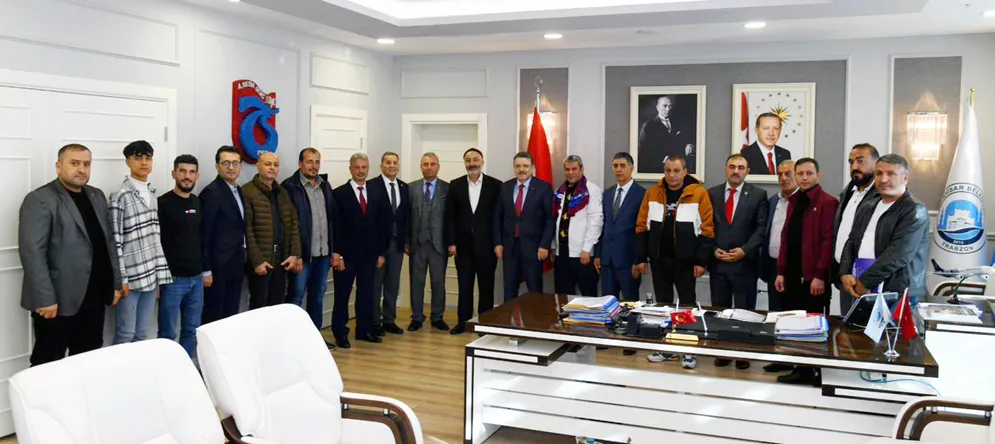 Kızıltepe heyeti Trabzon’da