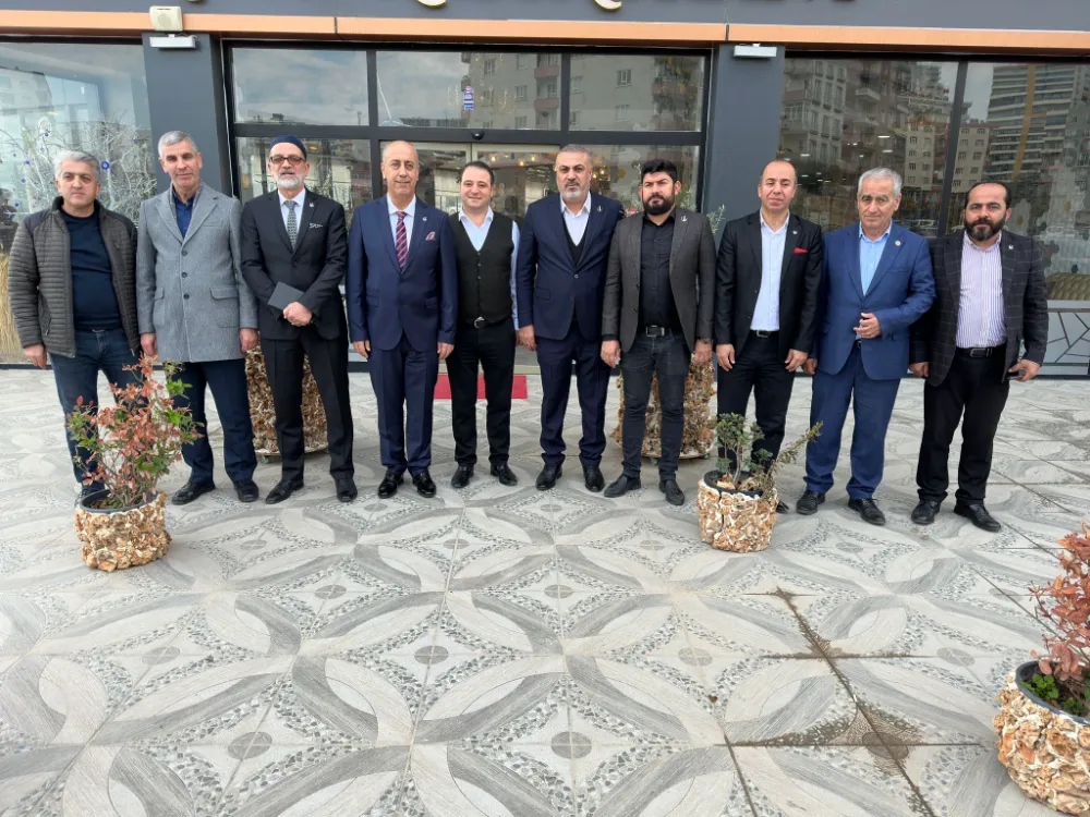  Yeniden Refah Partisi Mardin  basını ile bir araya geldi