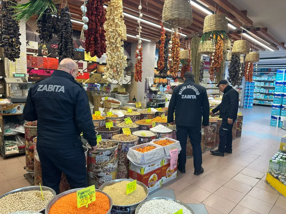 Büyükşehir Belediyesinden Yılbaşı Denetimi
