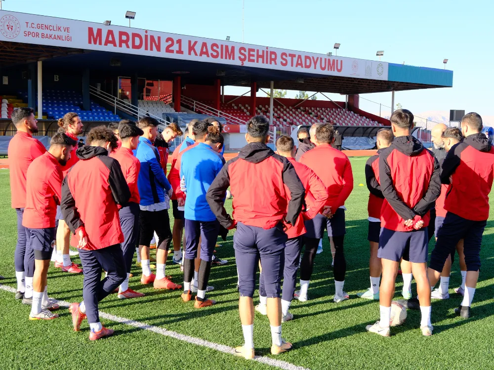 Mardin 1969 Spor, Edirnespor maçı hazırlıklarına başladı
