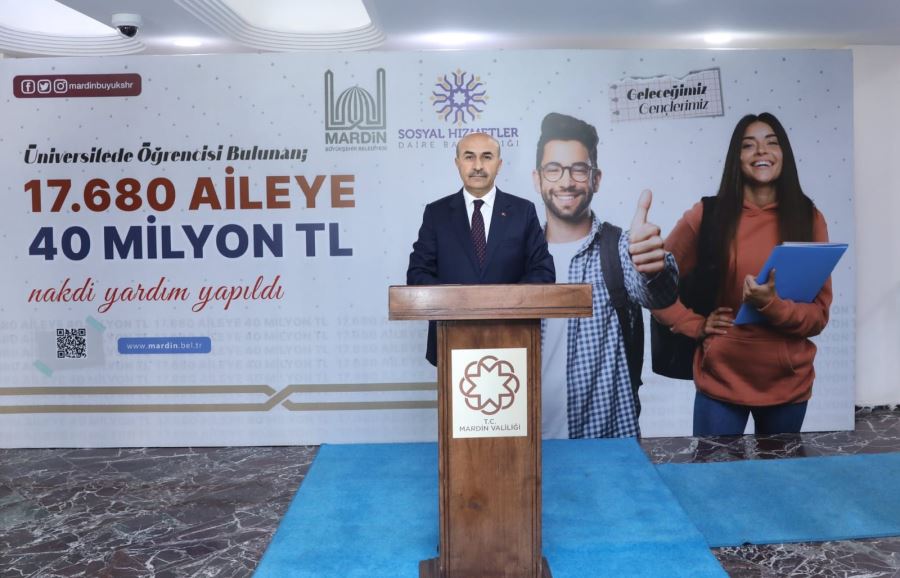 Mardin’de 10 bin öğrencinin eğitim yardımı hesaplarına yatırıldı