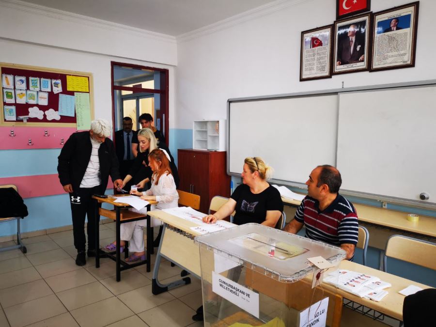 Kızıltepe sandık başında