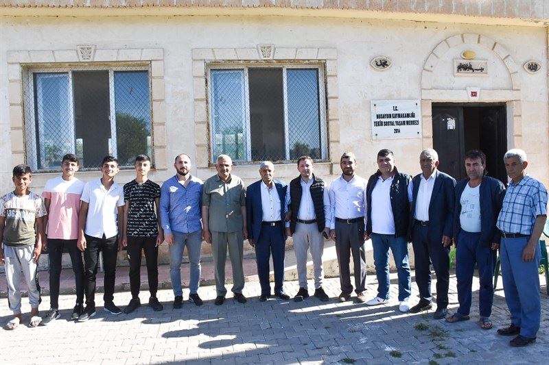 Kaymakam Kayabaşı Duruca mahallesini ziyaret etti