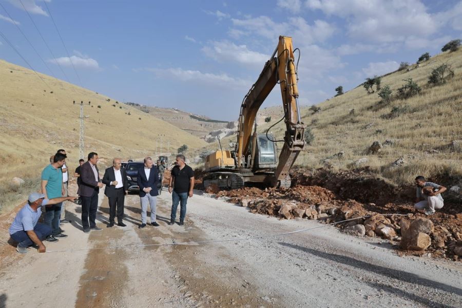 Trafiği rahatlatacak alternatif çevre yolunda çalışmalar başladı