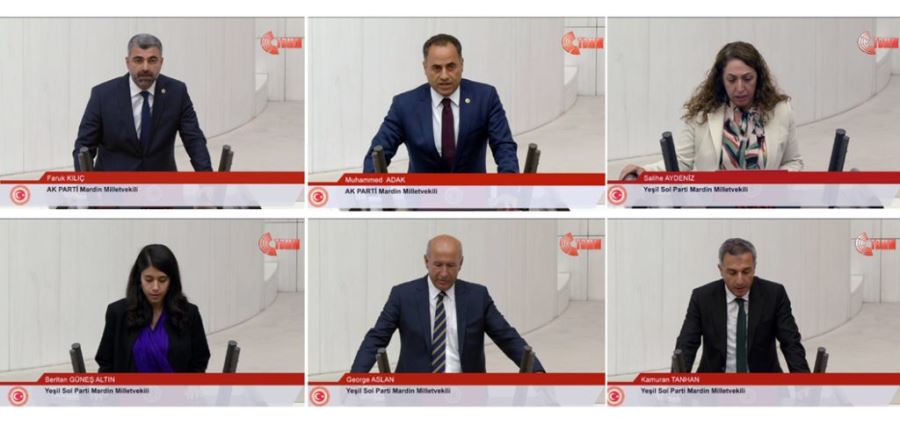 Mardin Milletvekilleri TBMM’de yemin etti
