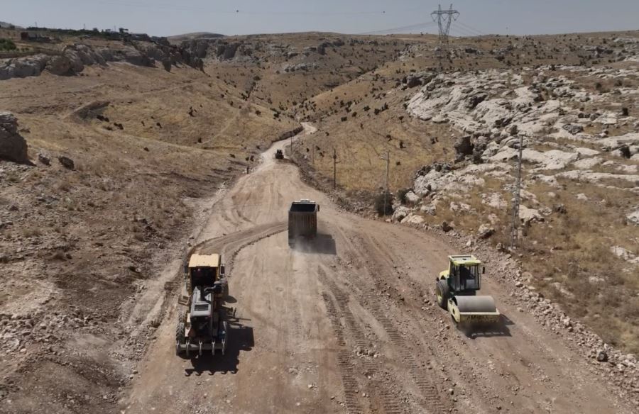 Mardin’de Alternatif Çevre Yolu Çalışmaları Devam Ediyor