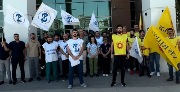 Nusaybin KESK, açıklanan zam teklifine karşın bir günlük iş bıraktı