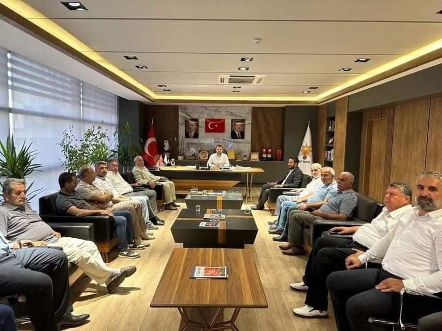 AK Parti İl Başkanı Alma: “Muhtarlarımıza kapımız her zaman açıktır”