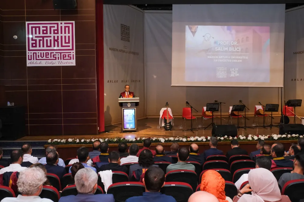 Artuklu Üniversitesi Tıp Fakültesinin ilk öğrencileri  ders başı yaptı