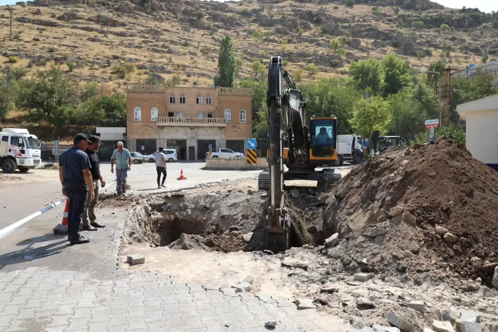 MARSU, Savur İlçesinde Yarım Asırlık Altyapıyı Yeniliyor