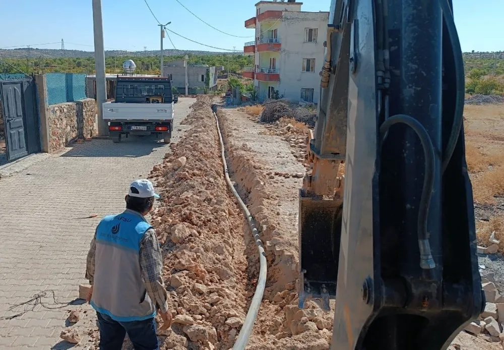 Dargeçit’te Yeni Yerleşim Alanlarında İçme Suyu Çalışmaları Tamamladı
