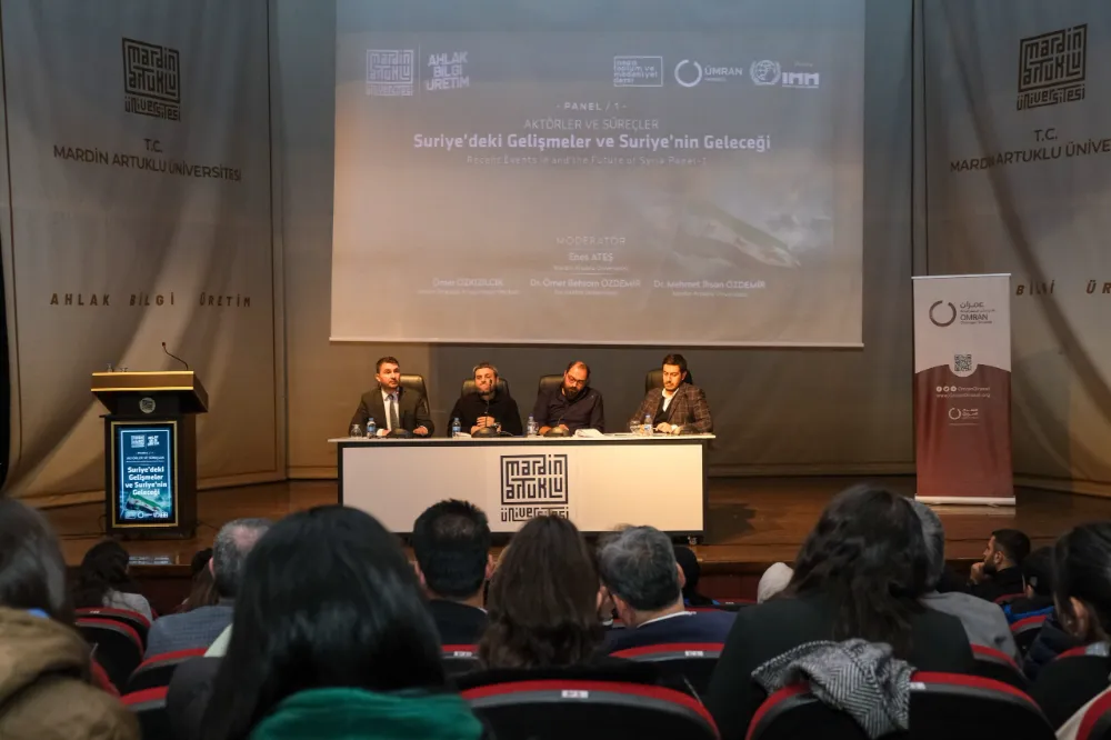 MAÜ’de “Suriye’deki Gelişmeler ve Suriye’nin Geleceği” Panel Serisinin ilki Düzenlendi