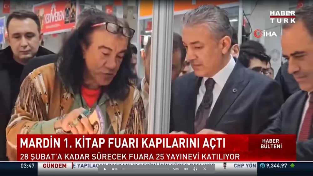 Mardin 1. Kitap Fuarı Ulusal Basında Geniş Yer Aldı