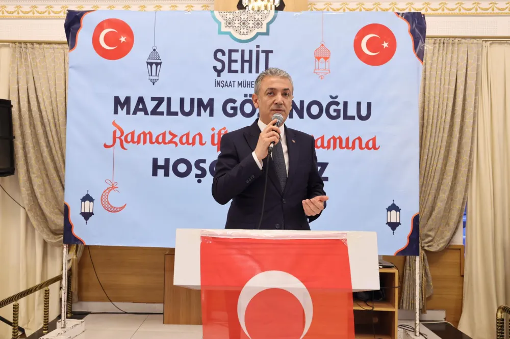 Vali Akkoyun iftar programında konuştu