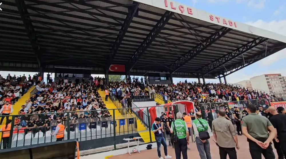 Kızıltepe ilçe stadı uğurlu geldi