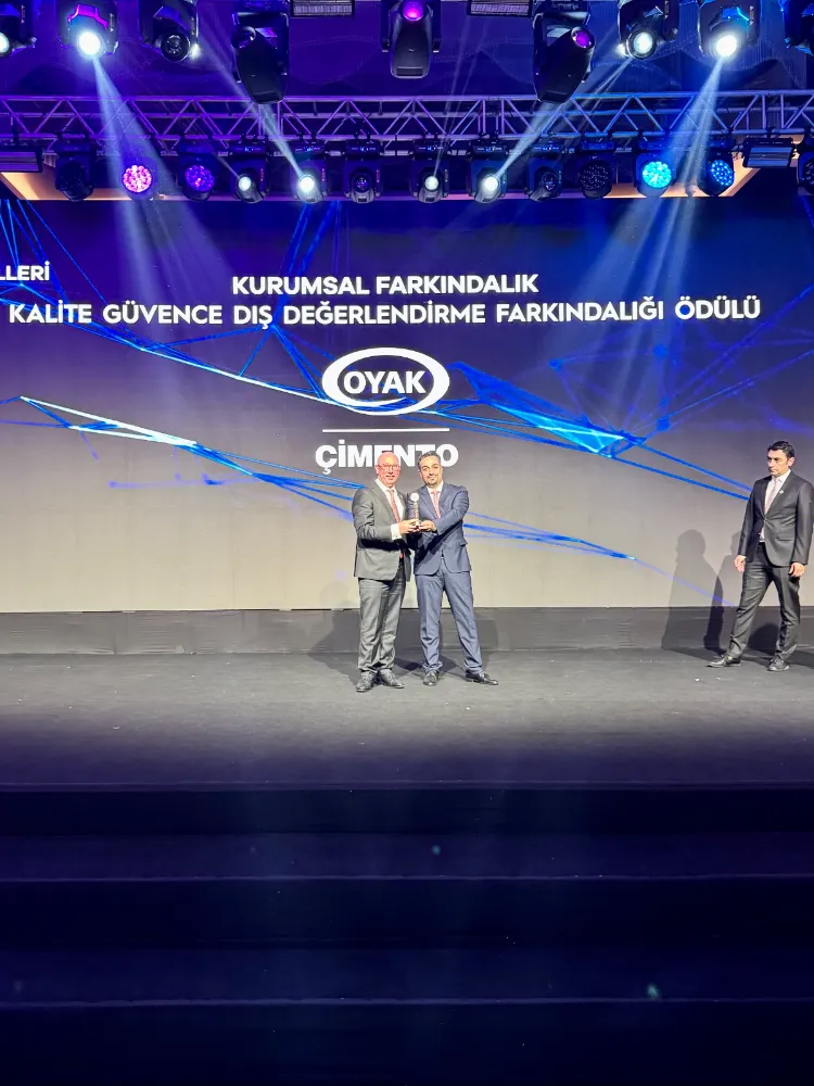 OYAK Çimento’nun Kurumsal Yönetişim Başarısı TİDE Ödülü ile Tescillendi