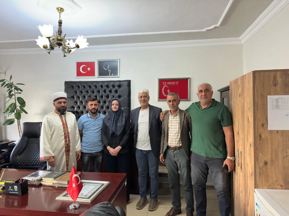 Derik’te bir ilk,Kuzey İrlandalı  Shaun-lee Jennings,Melek ismini alarak Müslüman oldu.