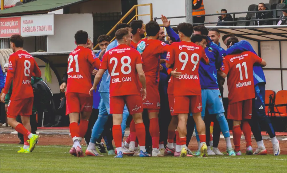 Mardin 1969 Spor, Aksaray Deplasmanında Farklı Kazanarak Zirveyi Bırakmadı