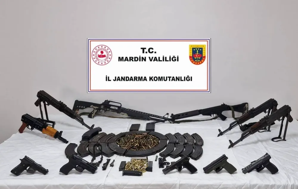 Kızıltepe’de silah kaçakçılarına darbe